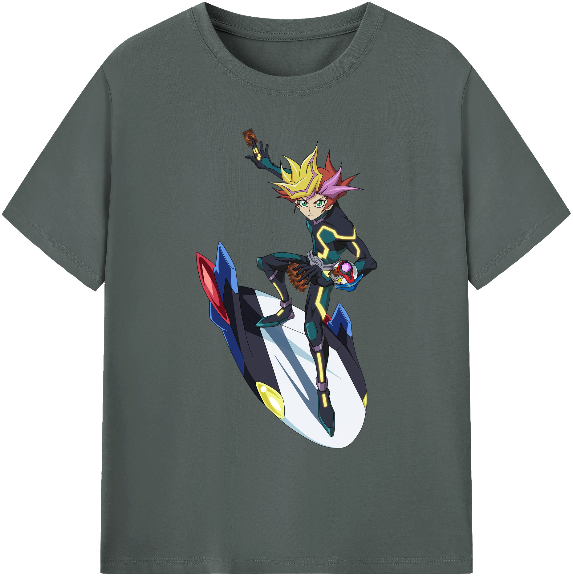 （画像用） 遊☆戯☆王 Yu-Gi-Oh! 綿100％ メンズ半袖Tシャツ｜肌触りやわらか＆通気性
